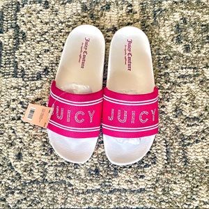 Juicy Couture Wiggles Pool Slides Pink